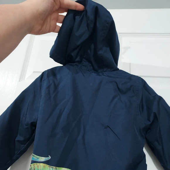 Carter's Baby Boy Dino Print Design Mid-weight Jacket in Size 24 Months - Picture 6 of 10